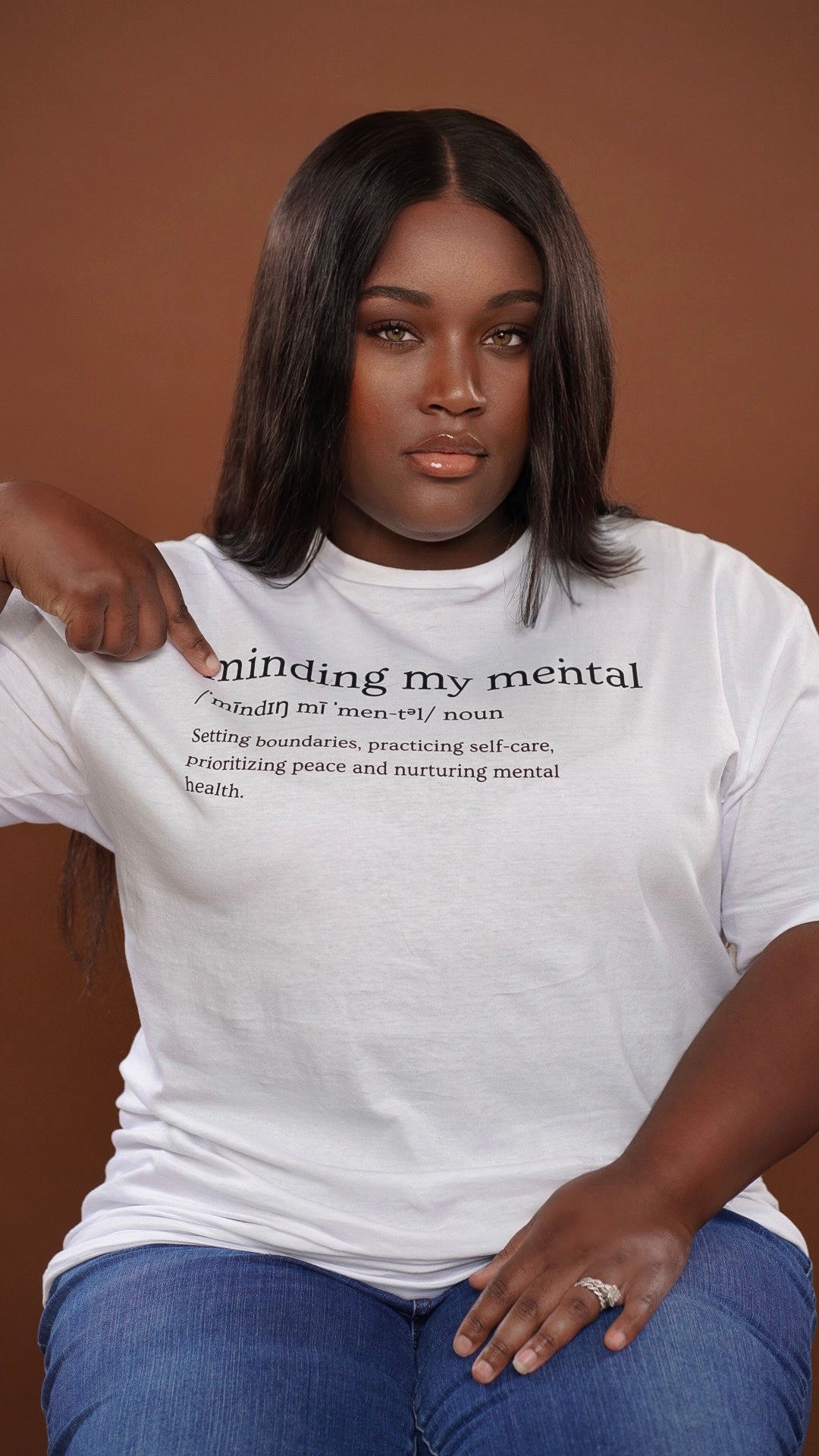 Minding My Mental Definition Tee